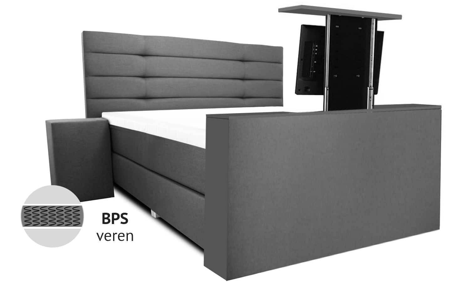 Boxspring XXL Nordic met TvLift koopt u bij BoschBedding