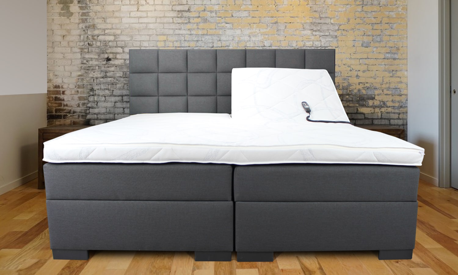 Box Spring Electric Elektrische boxspring Luxury Florence koopt u bij BoschBedding