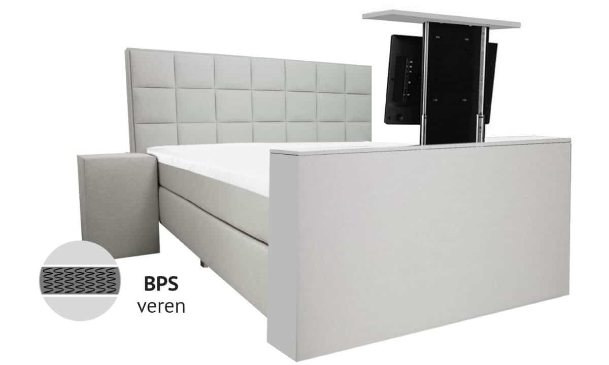 Boxspring met TV lift XXL Mondriaan koopt u bij BoschBedding