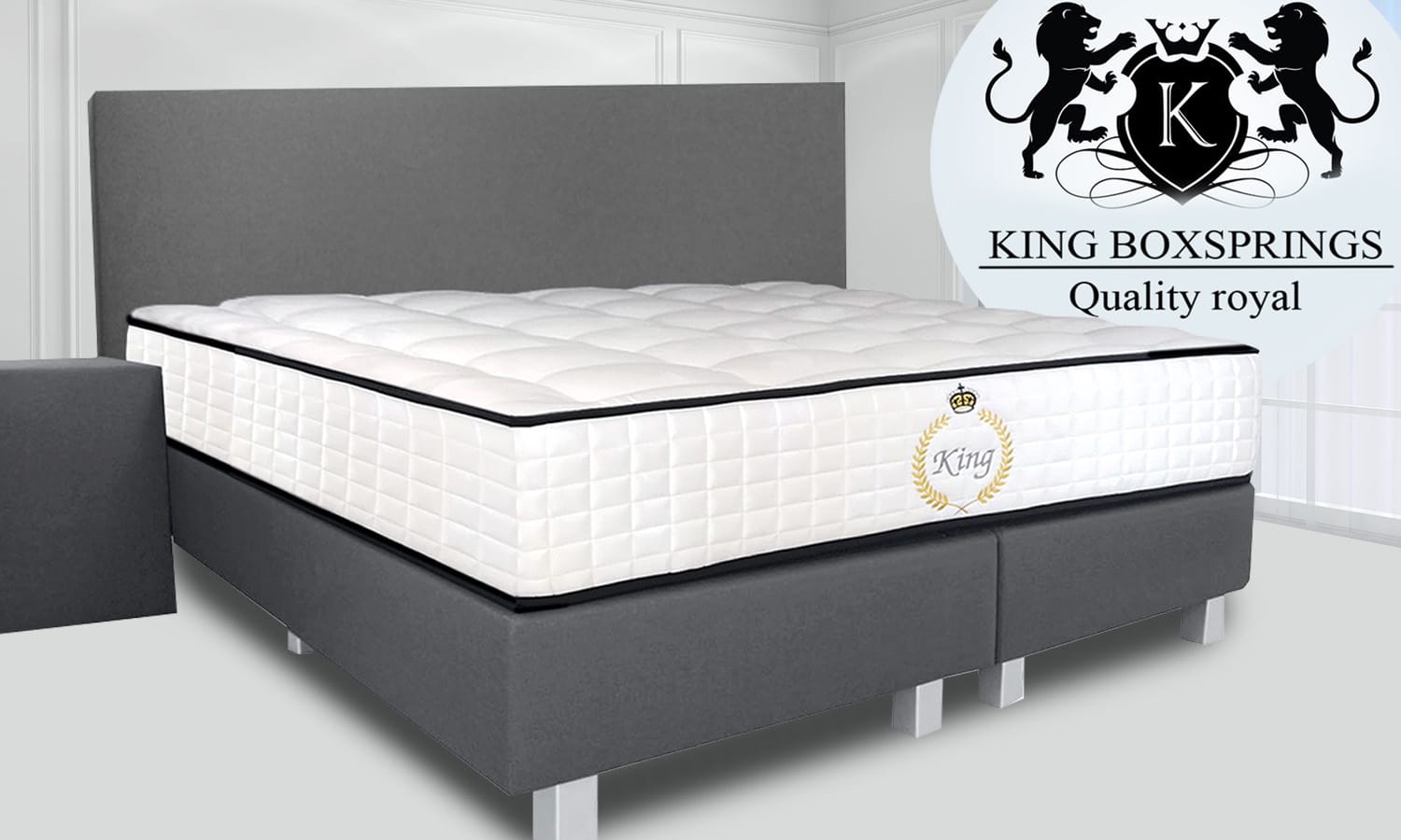 King Boxspring koopt u bij BoschBedding