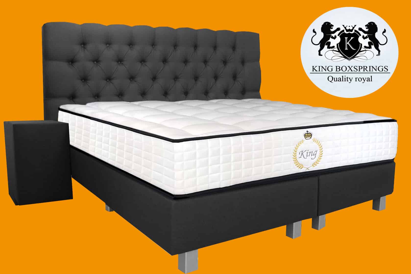King Boxspring Nice koopt u bij BoschBedding