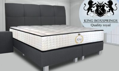 boxspring king aspen zwart