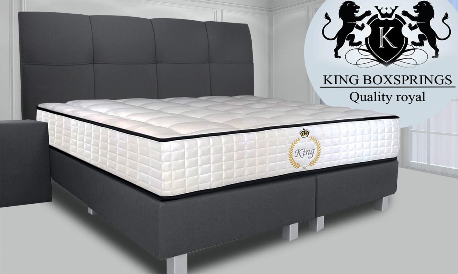 King Boxspring koopt u bij BoschBedding