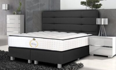 boxspring king nordic zwart