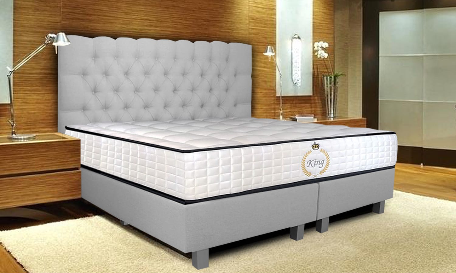 King Boxspring Nice koopt u bij BoschBedding