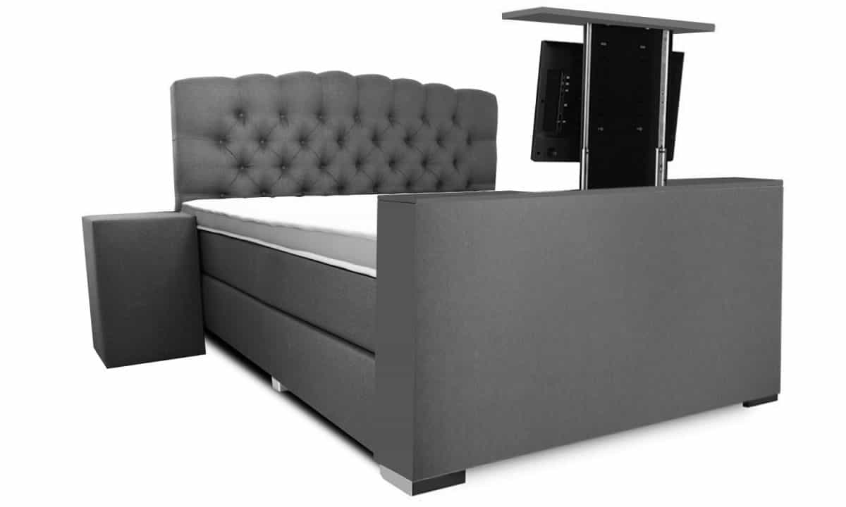 Boxspring Luxury Valencia met TV lift koopt u bij BoschBedding