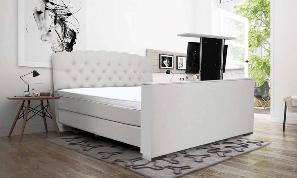 Boxspring Luxury Valencia met TVlift koopt u direct bij Bosch Bedding!