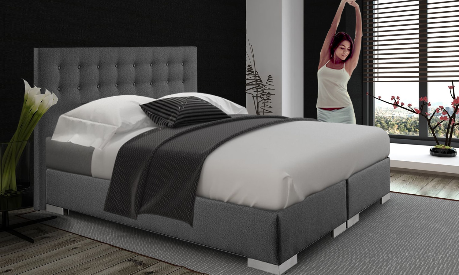 Boxspring Luxury BIG koopt u bij BoschBedding