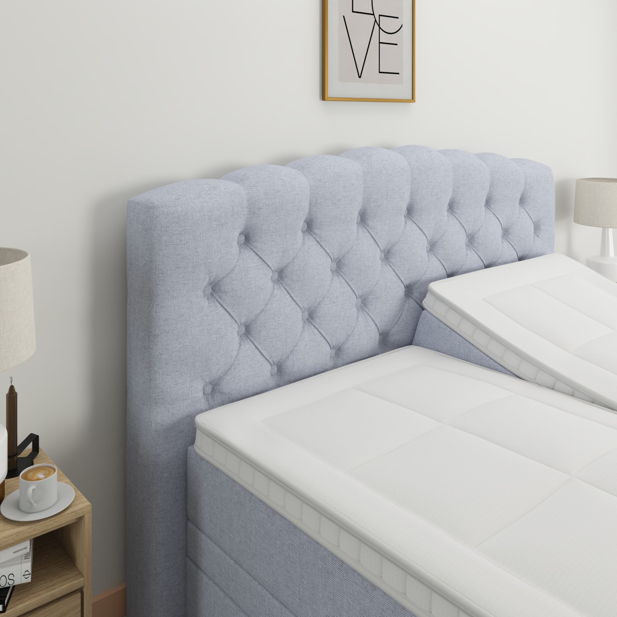 Elektrische boxspring Luxury Valencia - Afbeelding 3