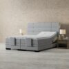 Elektrische boxspring luxury monaco met rem grijs