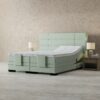 Elektrische boxspring luxury monaco met rem groen