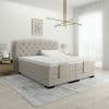 Elektrische boxspring luxury valencia met rem beige