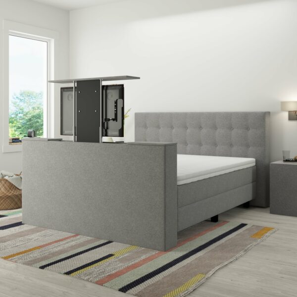 Boxspring Luxury Lissabon met TV-lift in setting