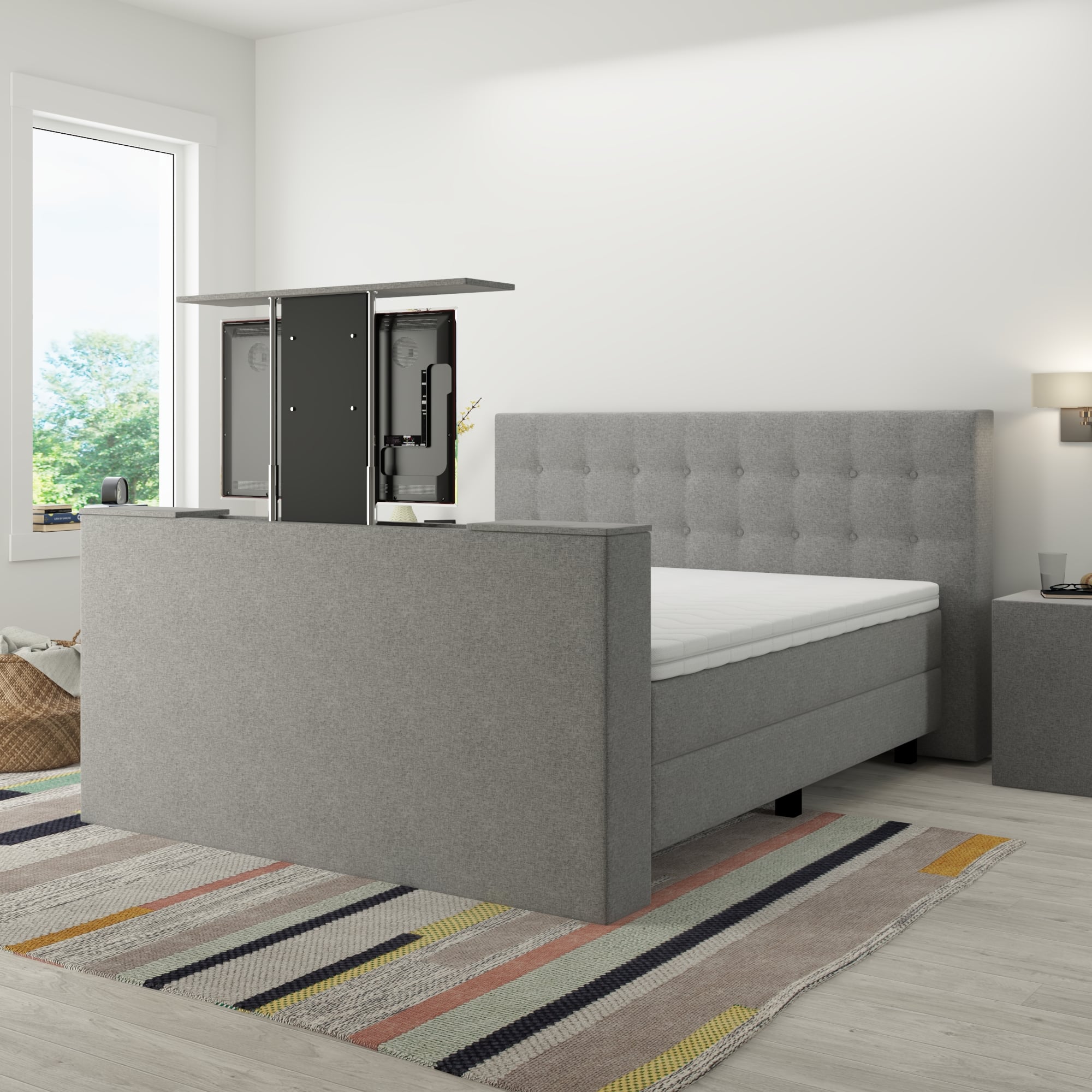 Boxsprings met TV lift Bosch Bedding