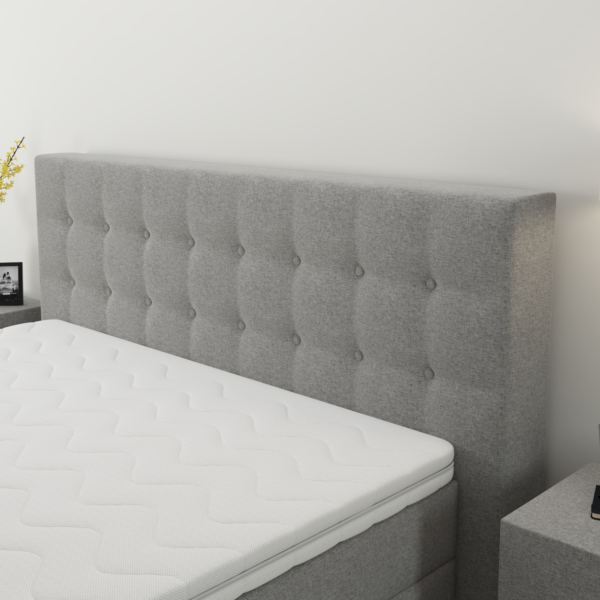 Boxspring Luxury Lissabon met TV-lift hoofdbord