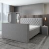 Boxspring Luxury Nice met TV-lift Grijs