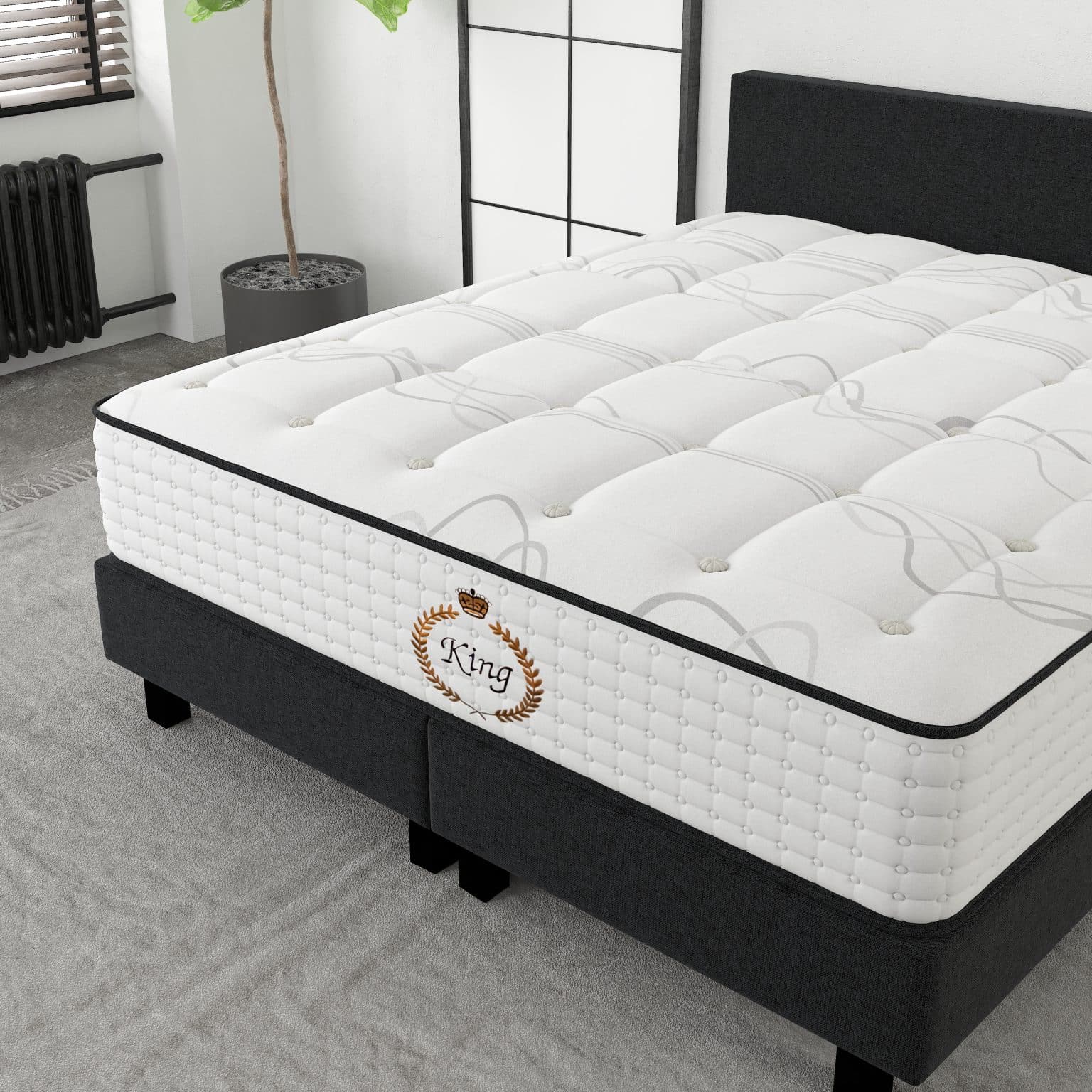 King Boxspring koopt u bij BoschBedding