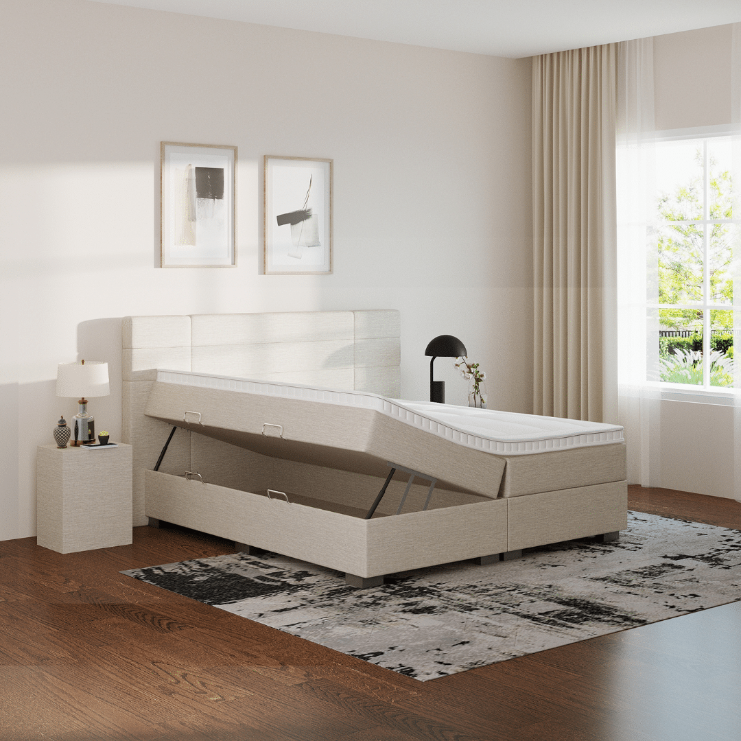 Boxspring Monaco met opbergruimte - Afbeelding 6