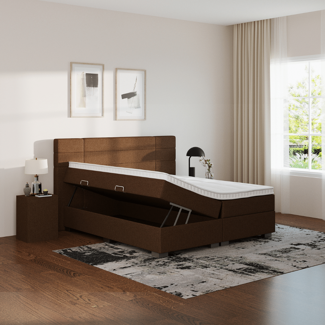 Boxspring Monaco met opbergruimte - Afbeelding 7