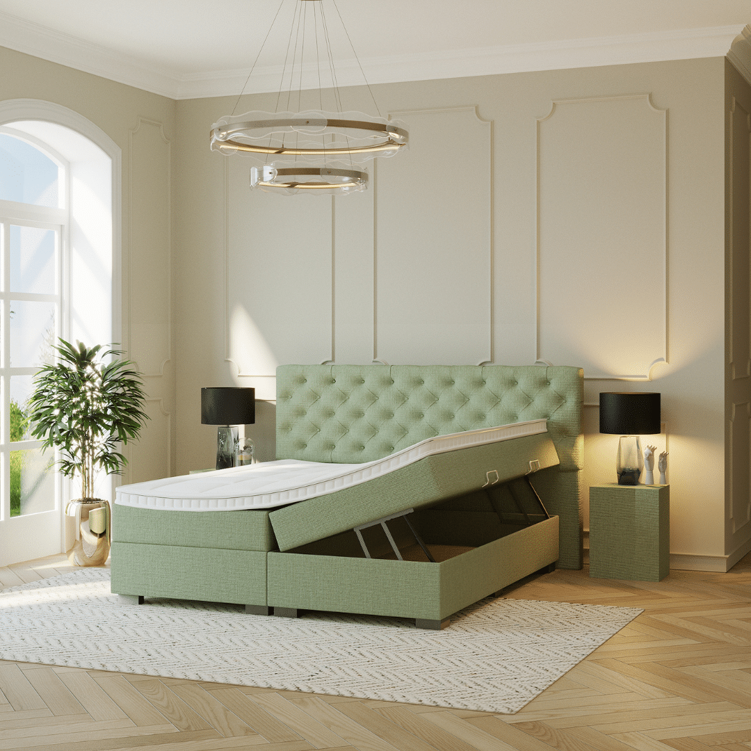 Boxspring Nice met opbergruimte - Afbeelding 2