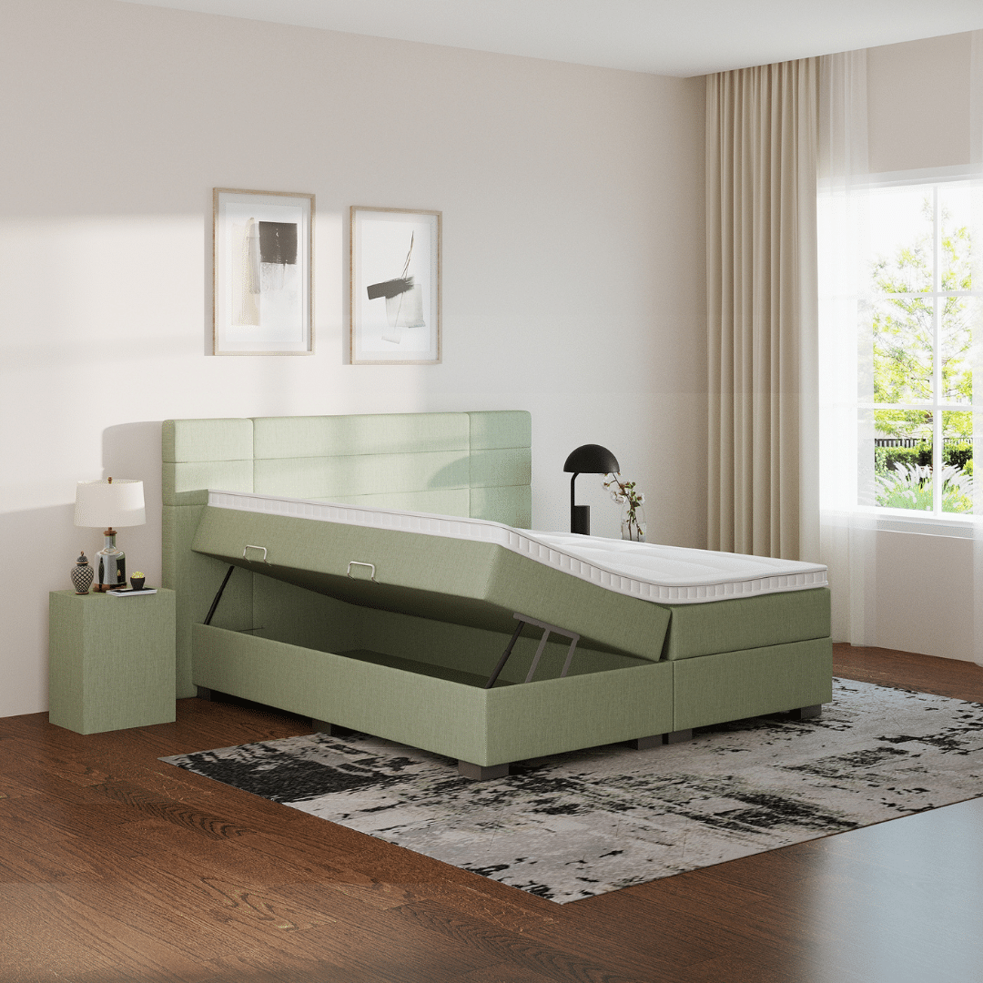 Boxspring Monaco met opbergruimte - Afbeelding 8