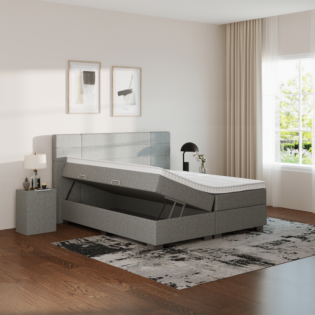 Boxspring Monaco met opbergruimte - Afbeelding 10