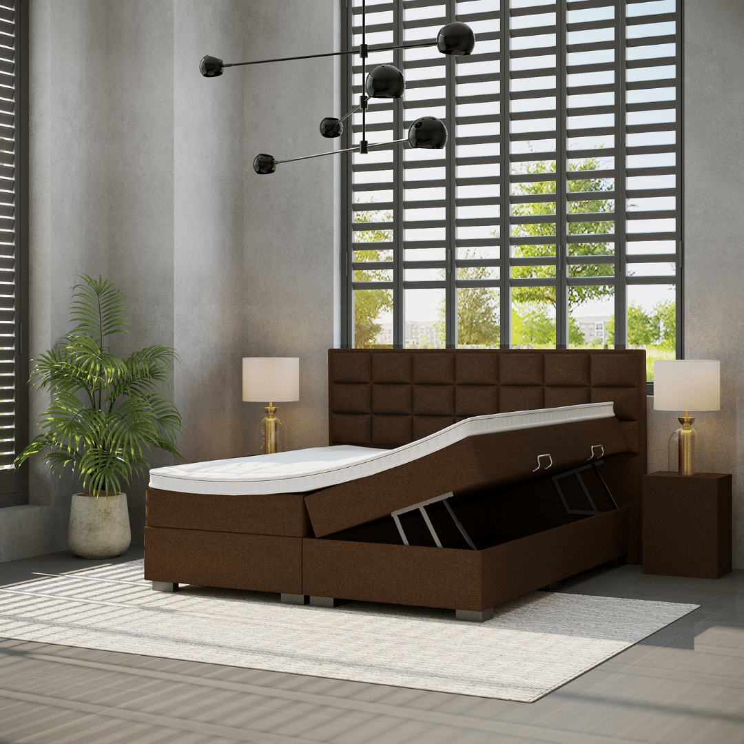Boxspring Florence met opbergruimte - Afbeelding 7