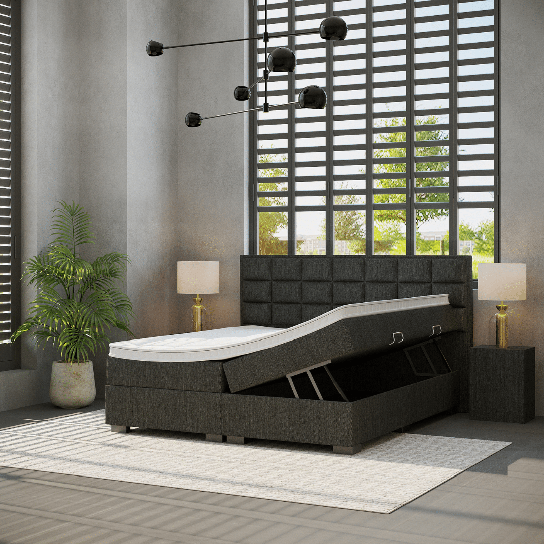Boxspring Florence met opbergruimte - Afbeelding 10