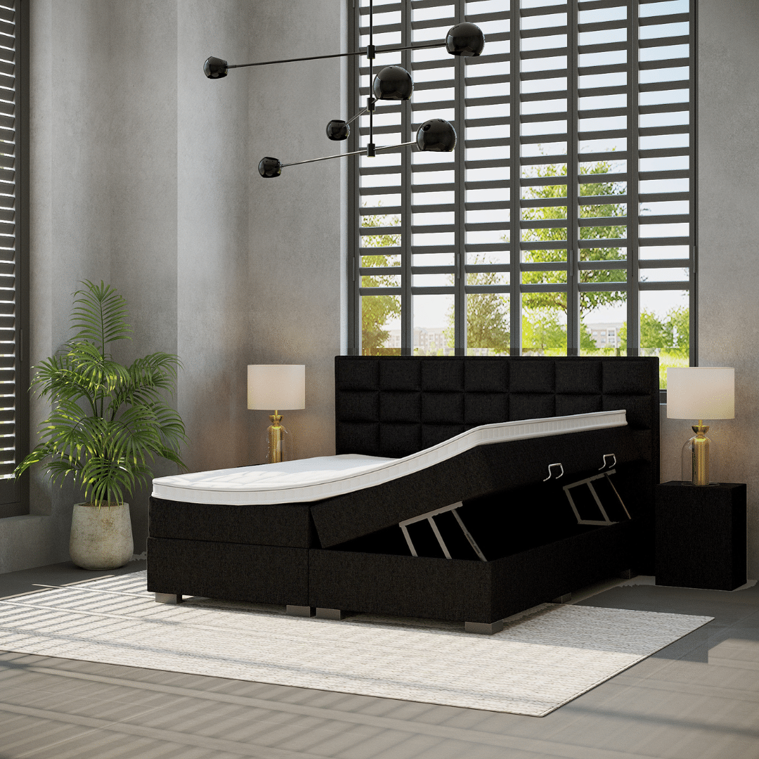 Boxspring Florence met opbergruimte - Afbeelding 11