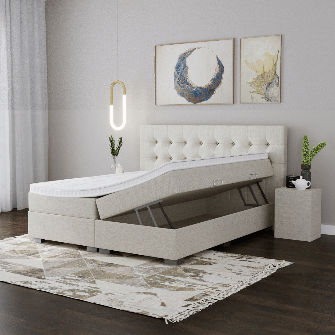 Boxspring Lissabon met opbergruimte - Afbeelding 6