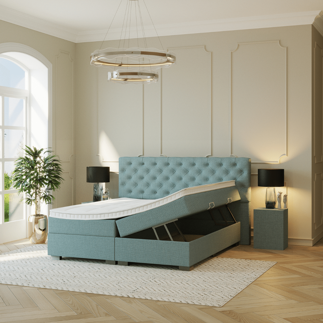 Boxspring Nice met opbergruimte - Afbeelding 9