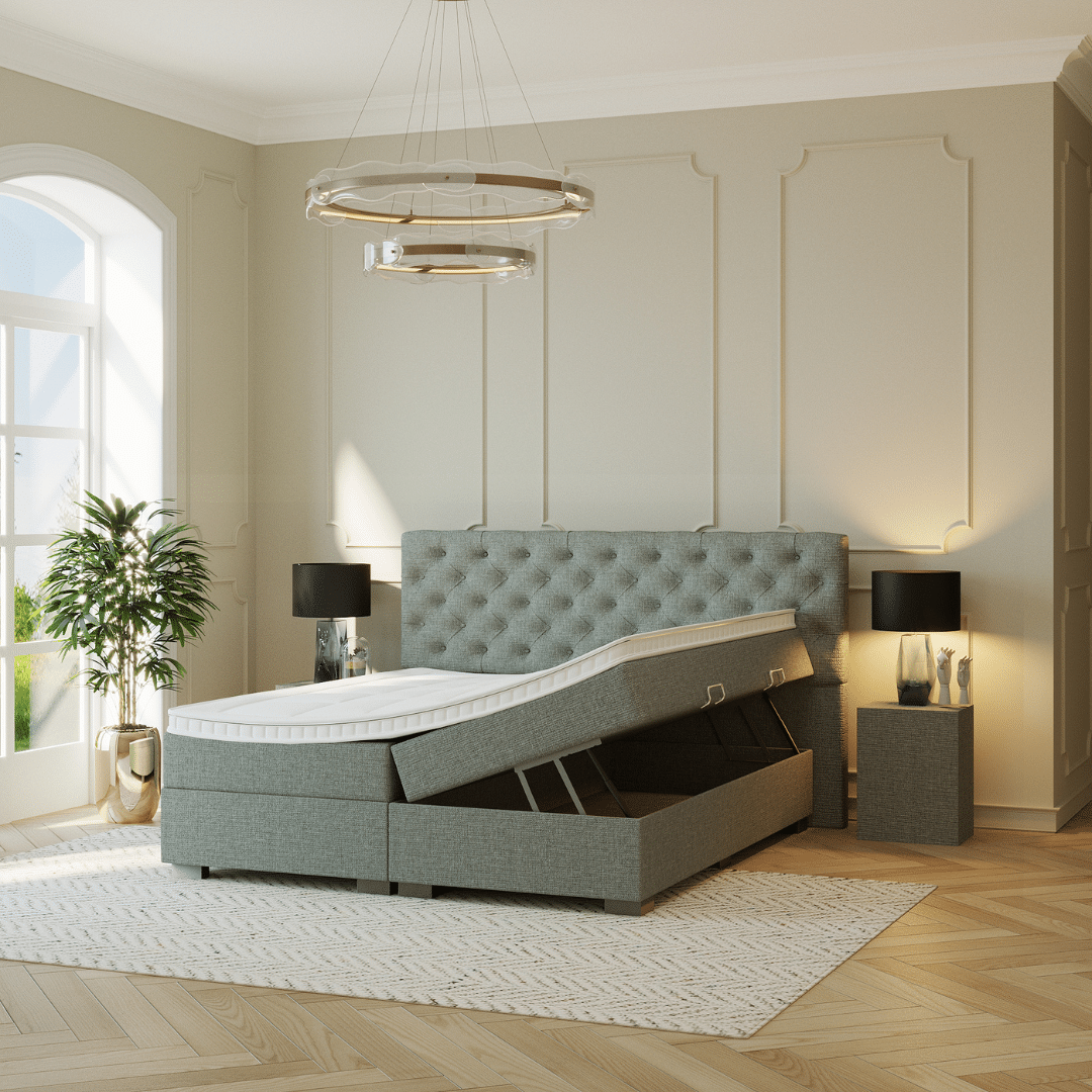Boxspring Nice met opbergruimte - Afbeelding 10