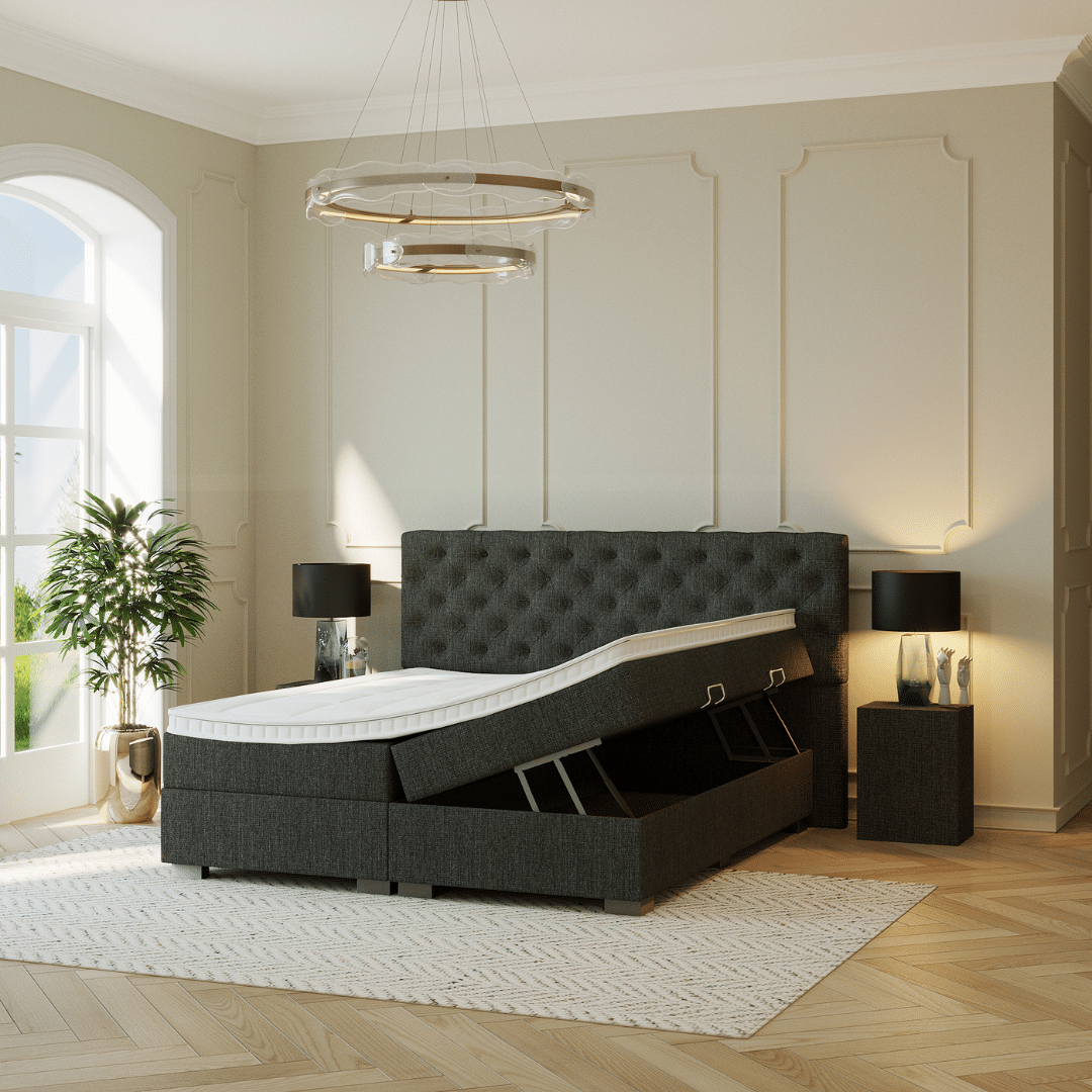 Boxspring Nice met opbergruimte - Afbeelding 11
