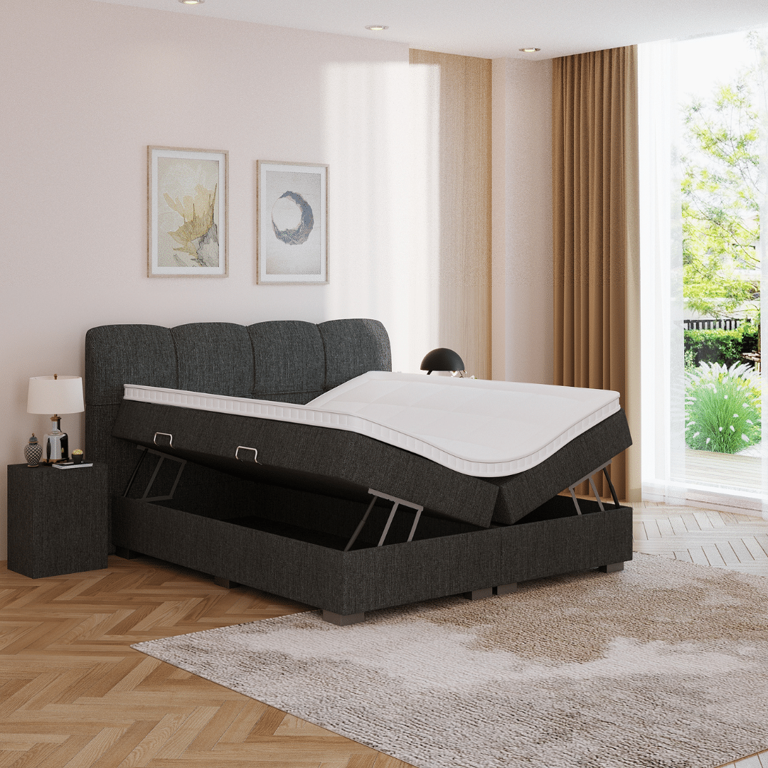 Boxspring Venetië met opbergruimte