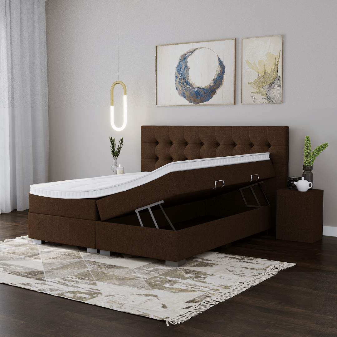 Boxspring Lissabon met opbergruimte - Afbeelding 7