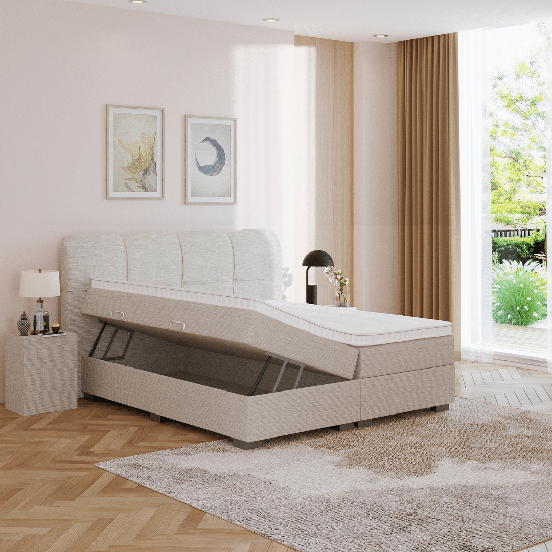 Boxspring Venetië met opbergruimte - Afbeelding 4