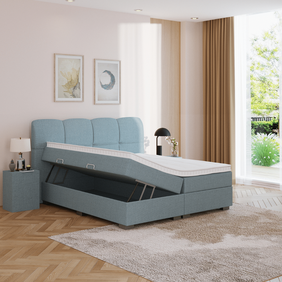 Boxspring Venetië met opbergruimte - Afbeelding 6