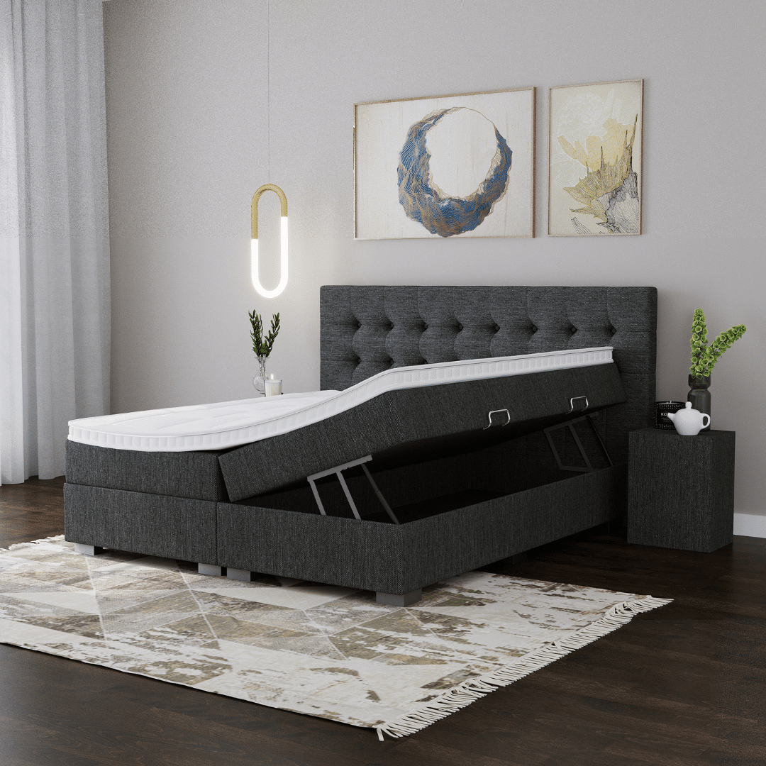 Boxspring Lissabon met opbergruimte - Afbeelding 10