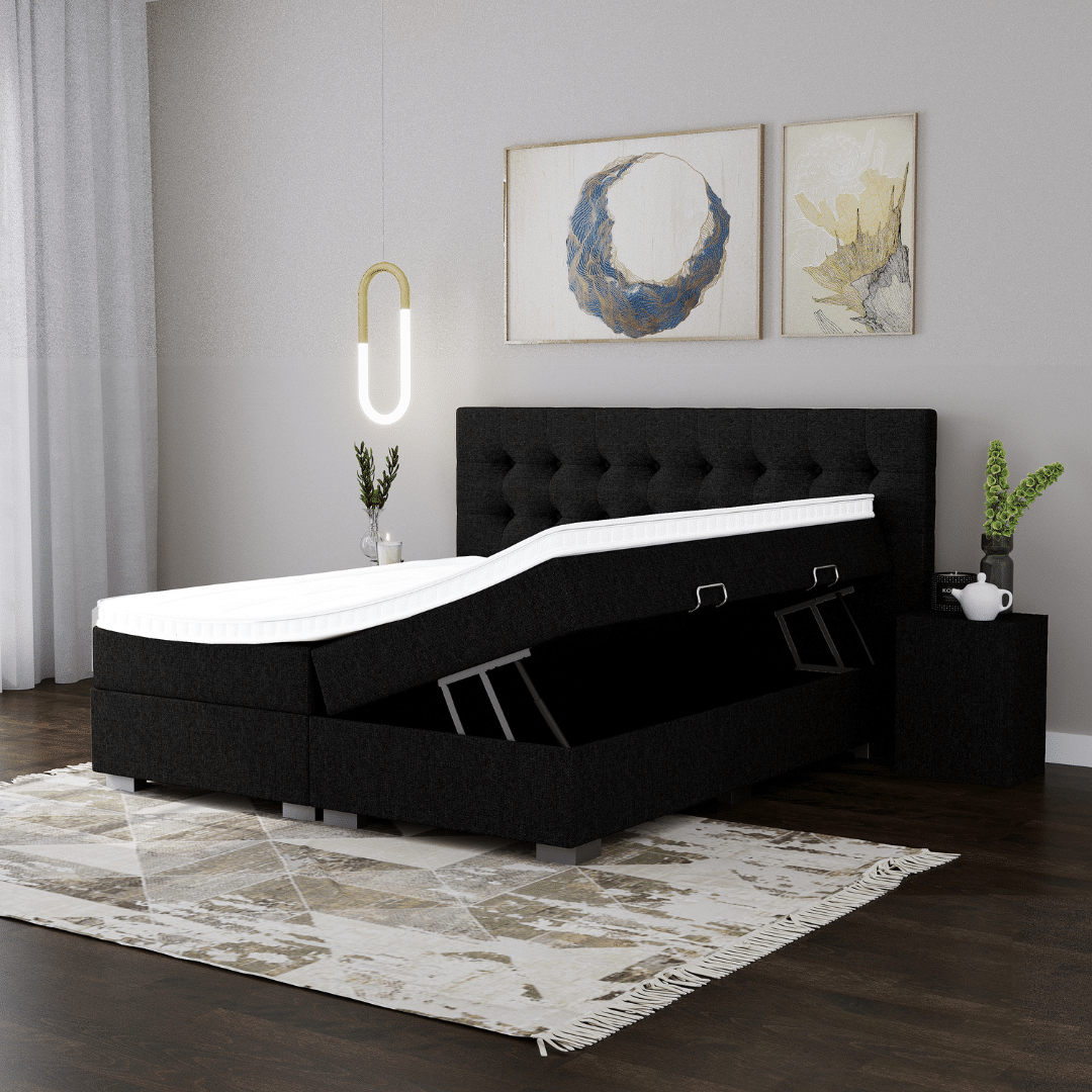 Boxspring Lissabon met opbergruimte - Afbeelding 11