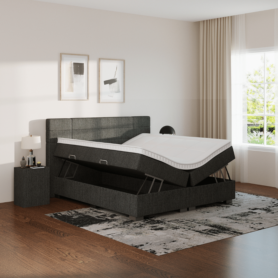 Boxspring Monaco met opbergruimte - Afbeelding 3