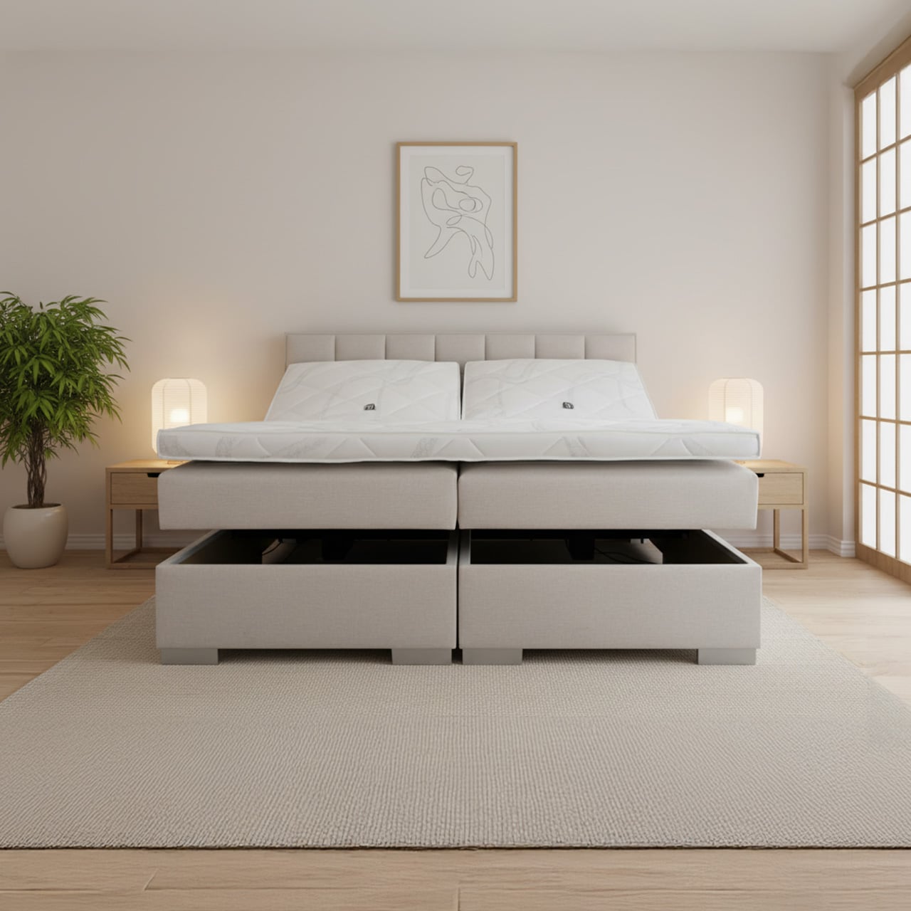 Elektrische boxspring Luxury Florence - Afbeelding 3