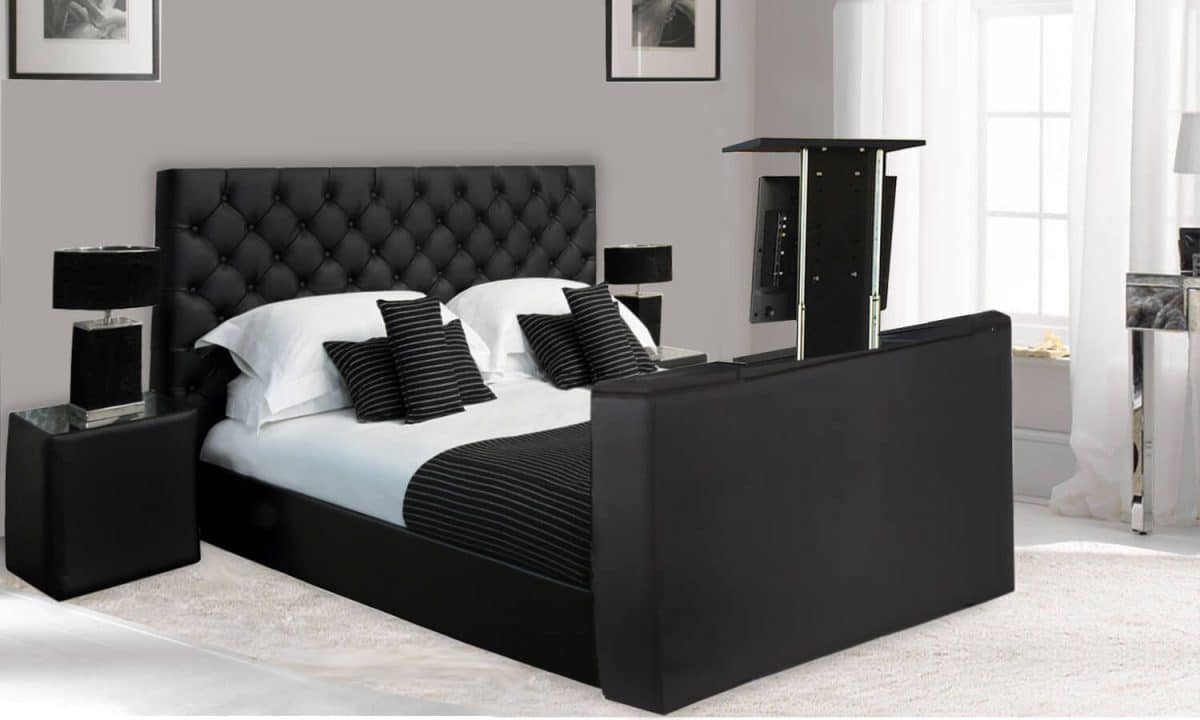 Boxsprings met TV lift Gratis Ultieme luxe