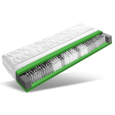 7 zone pocketvering comfortschuim 600 matras