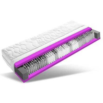 7 zone pocketvering traagschuim 600 matras