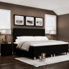 Boxspring XXL Romantic Zwart