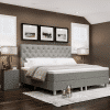 Boxspring XXL Romantic Grijs