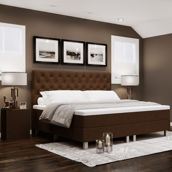 Boxspring XXL Romantic Bruin