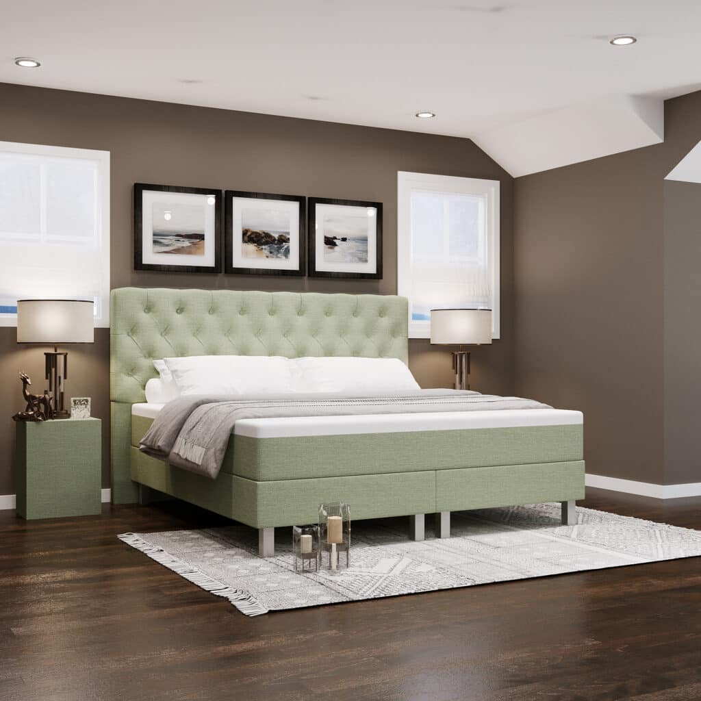 Boxspring met topper
