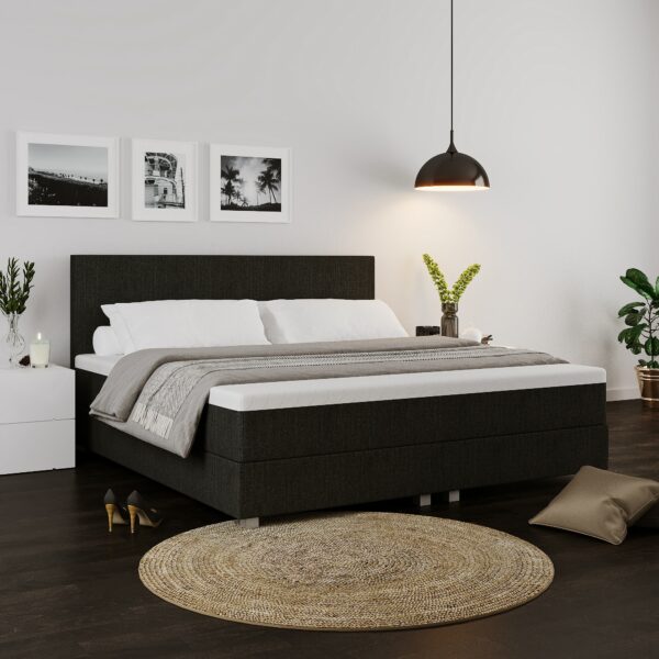 Boxspring aanbieding XXL antraciet