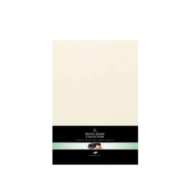 Topper hoeslaken creme in verpakking